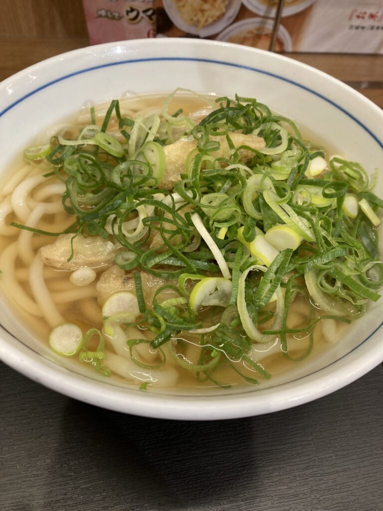 ウエストのごぼう天うどん
