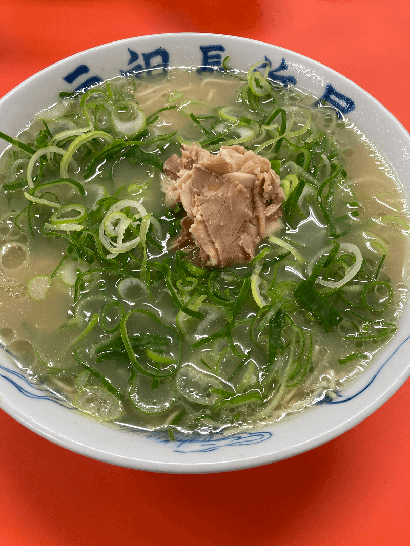 元祖長浜屋のラーメン’