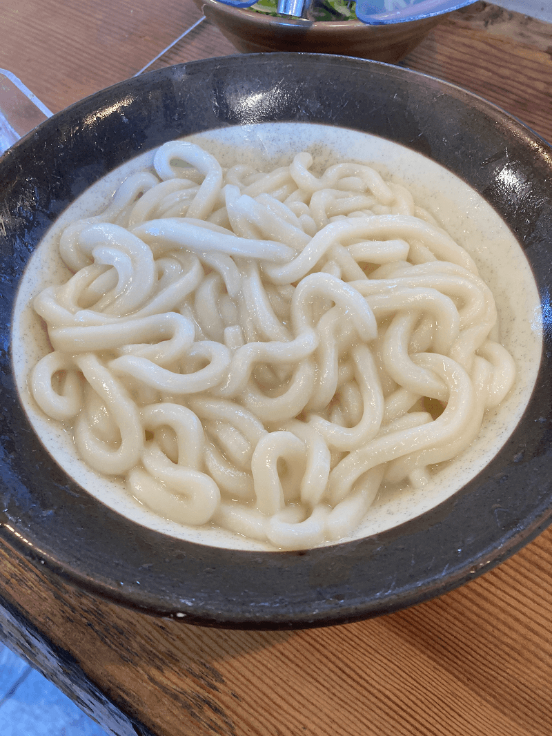 牧のうどんの替玉（うどん玉）