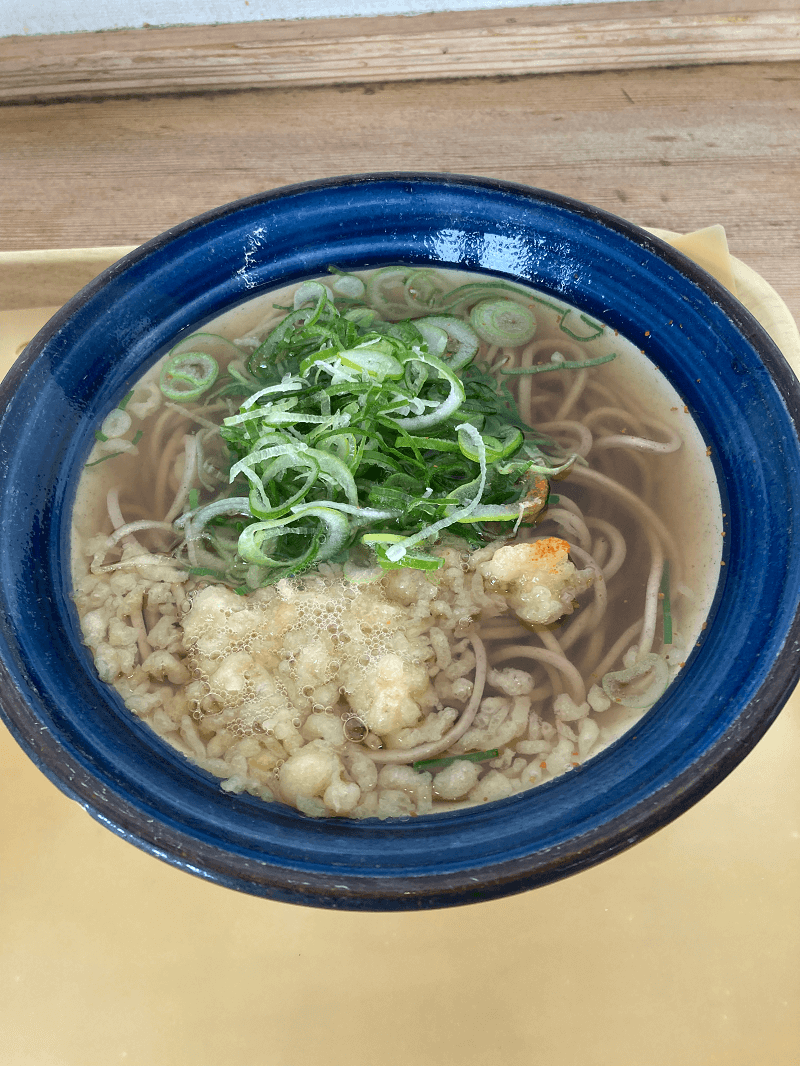 牧のうどんのかけそば